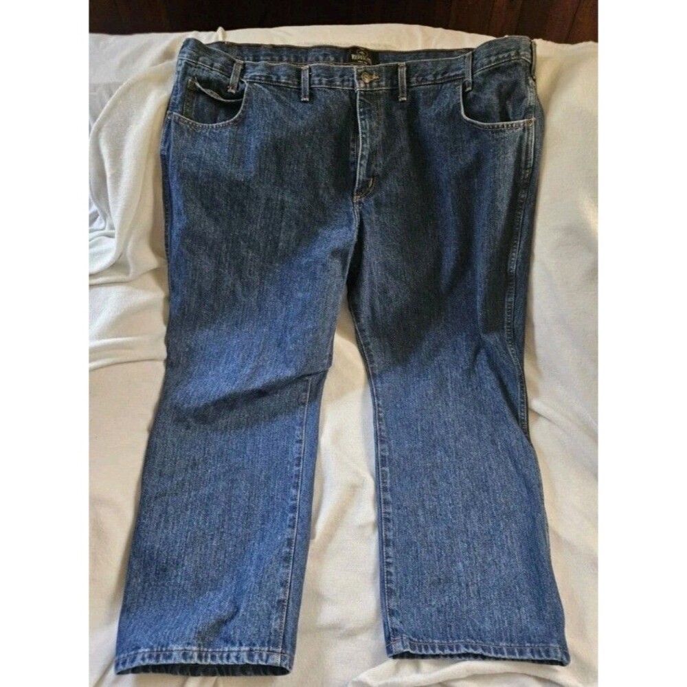 RedHead Jeans Adult Blue Denim Straight Leg Outdoors Mens 48x30 - Picture 2 of 5